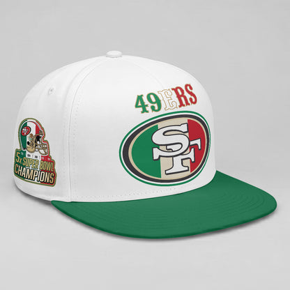SF 80th Anniversary Mexico Edition Personalized Snapback Cap - Printed