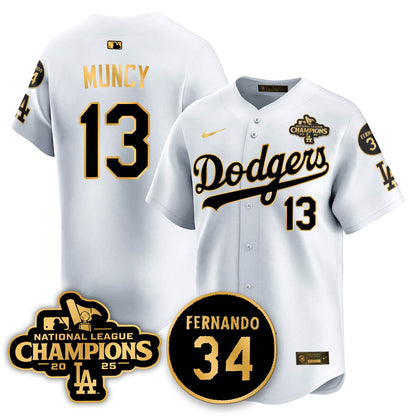 LAD 2025 NL Champions Jersey - All Stitched
