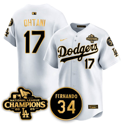 LAD 2025 NL Champions Jersey - All Stitched