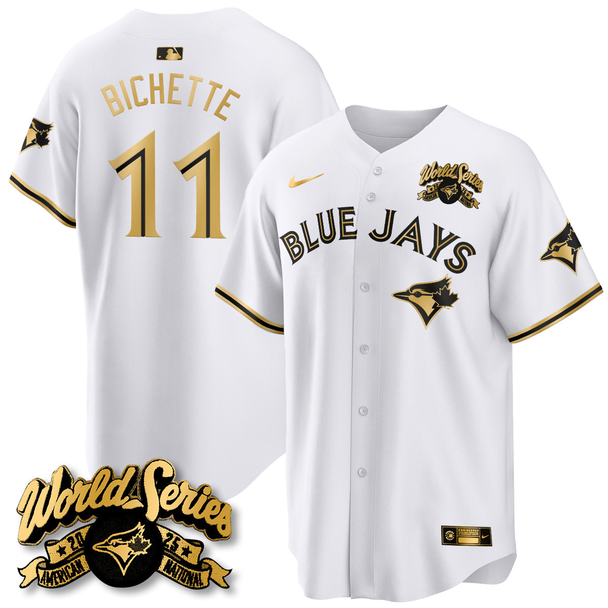 TOR 2025 American League Champions Jersey - All Stitched