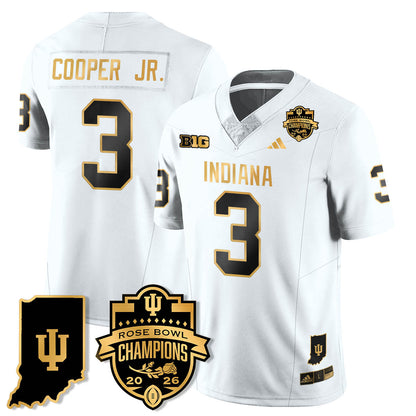 IND Vapor Limited Football Gold Jersey - Rose Bowl Champions