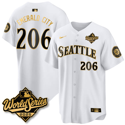 SEA 2025 World Series Gold Jersey - All Stitched