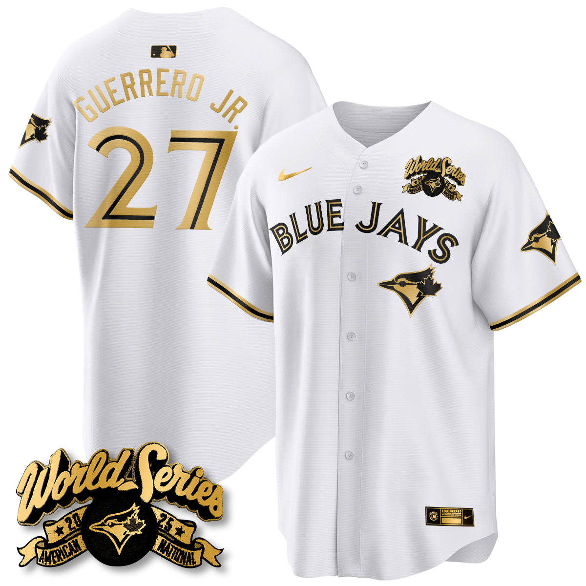 TOR 2025 American League Champions Jersey - All Stitched