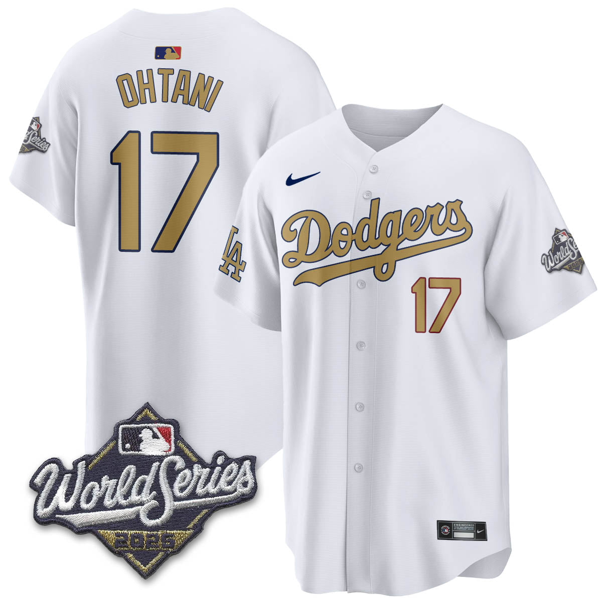 LAD 2025 World Series Jersey - All Stitched