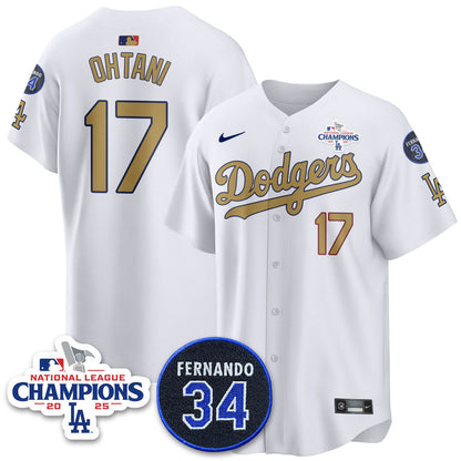 LAD 2025 NL Champions Jersey - All Stitched
