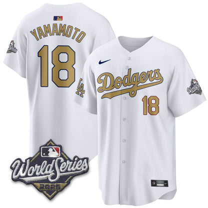 LAD 2025 World Series Jersey - All Stitched