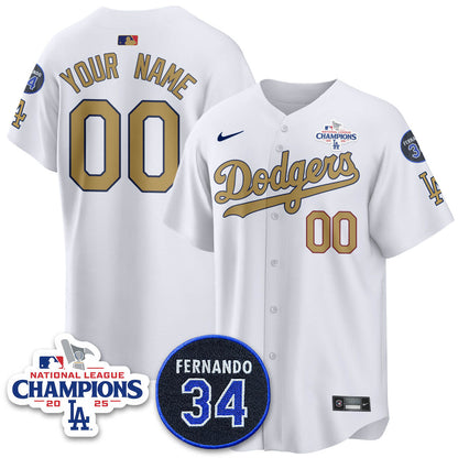 LAD 2025 NL Champions Jersey - All Stitched