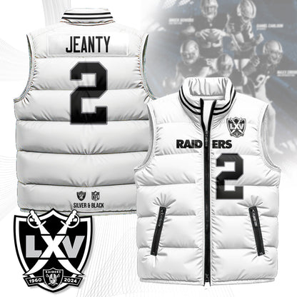 Las Vegas Raiders Unisex Puffer Vest