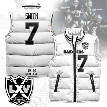 Las Vegas Raiders Unisex Puffer Vest