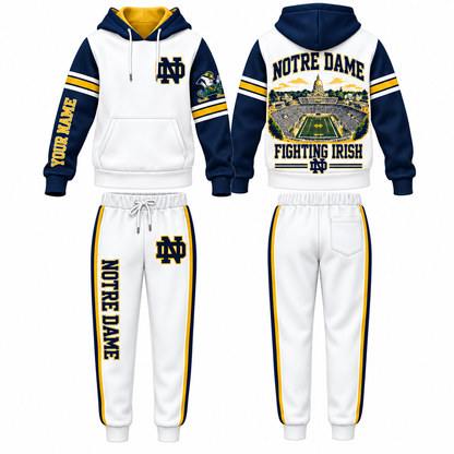 NDFI Streetwear Custom Hoodie Pants Set - Printed