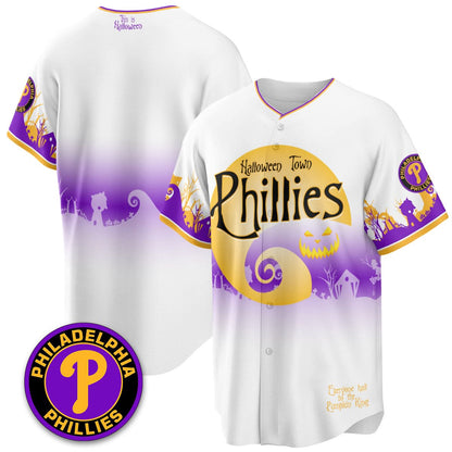 Philadelphia Phillies "Halloween Town" Limited Jersey - Stitched