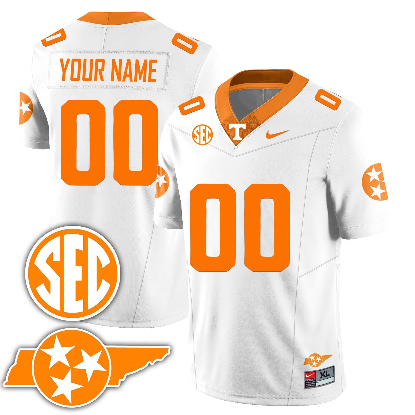 Tennessee Volunteers 2024 Football Vapor Limited Custom Jersey - All Stitched