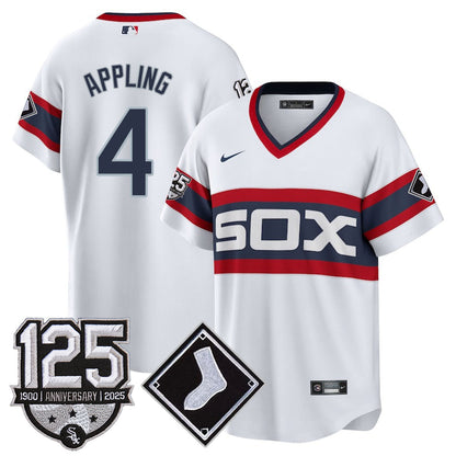 Chicago White Sox 125th Anniversary Jersey - All Stitched