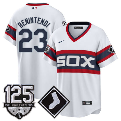 Chicago White Sox 125th Anniversary Jersey - All Stitched