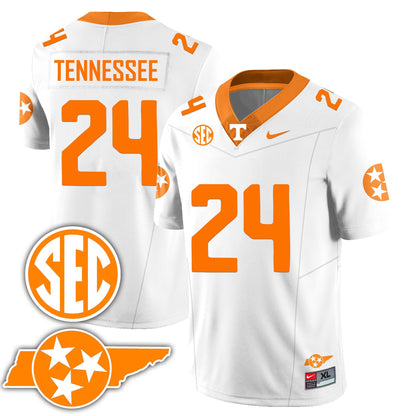 Tennessee Volunteers 2024 Football Vapor Limited Jersey - All Stitched