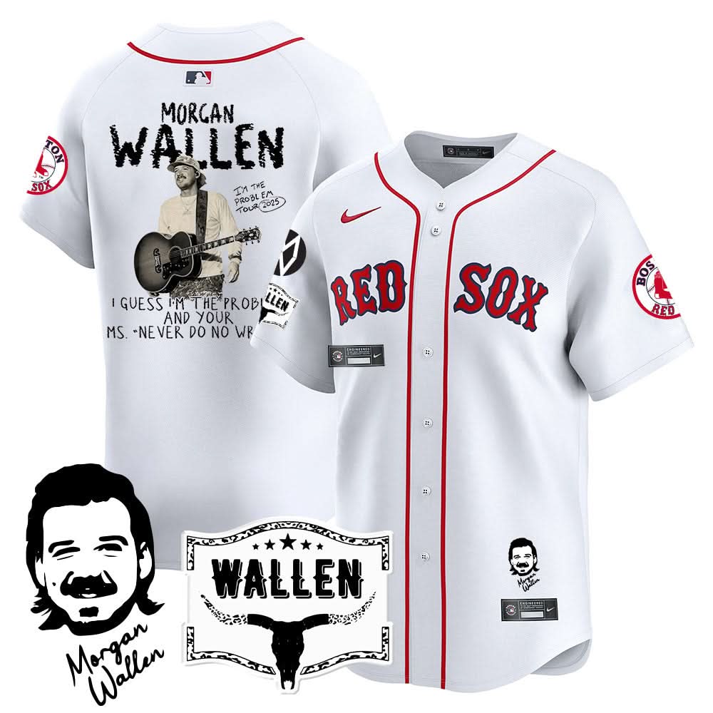 Boston Red Sox Morgan Wallen 2025 Jersey - All Stitched
