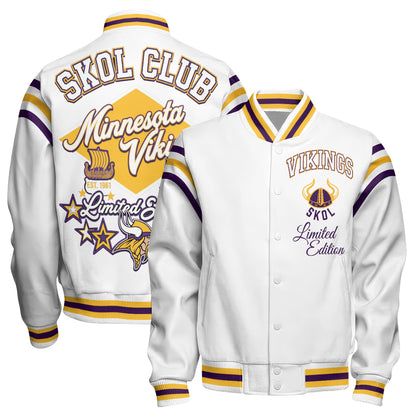 MIN Skol Club Limited Edition Varsity Jacket - Printed