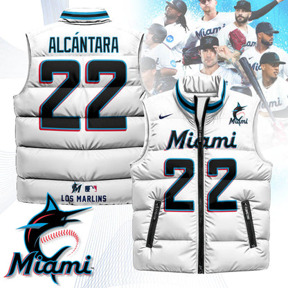 Miami Marlins Unisex Puffer Vest