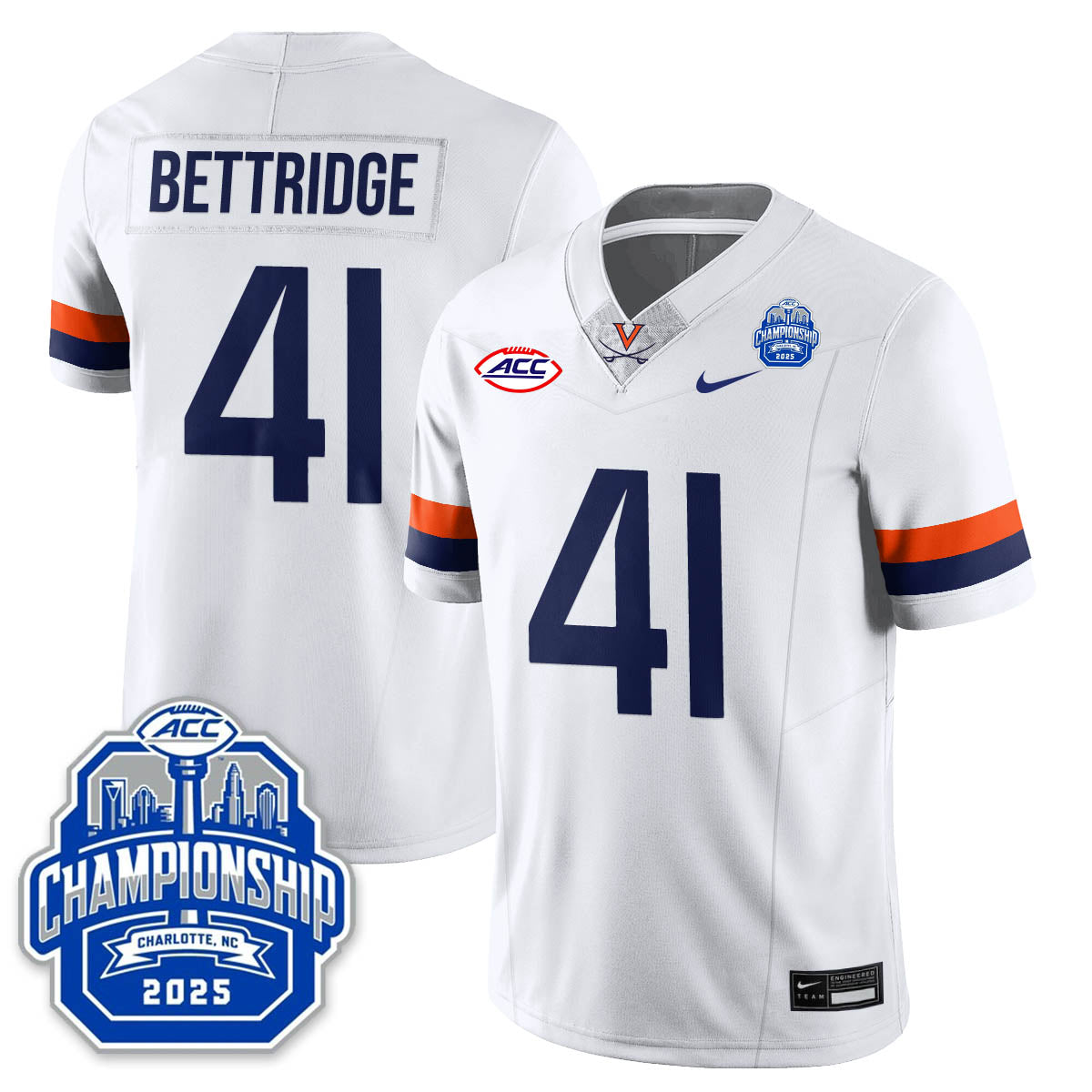 Virginia Football ACC Championship Vapor Limited Jersey