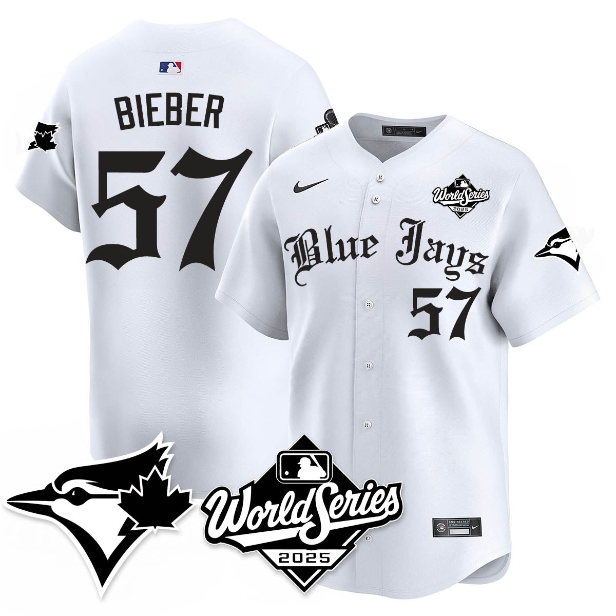 TOR Gothic 2025 World Series Jersey - All Stitched