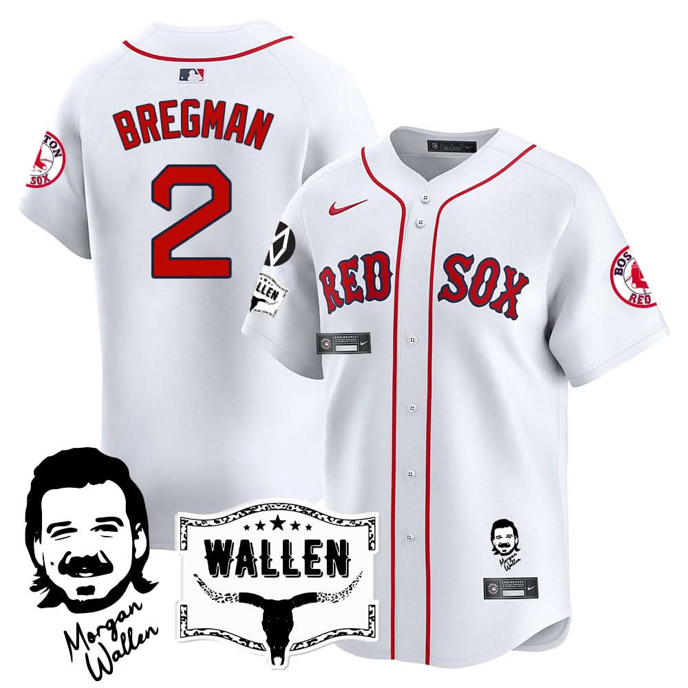 Boston Red Sox Morgan Wallen 2025 Jersey - All Stitched