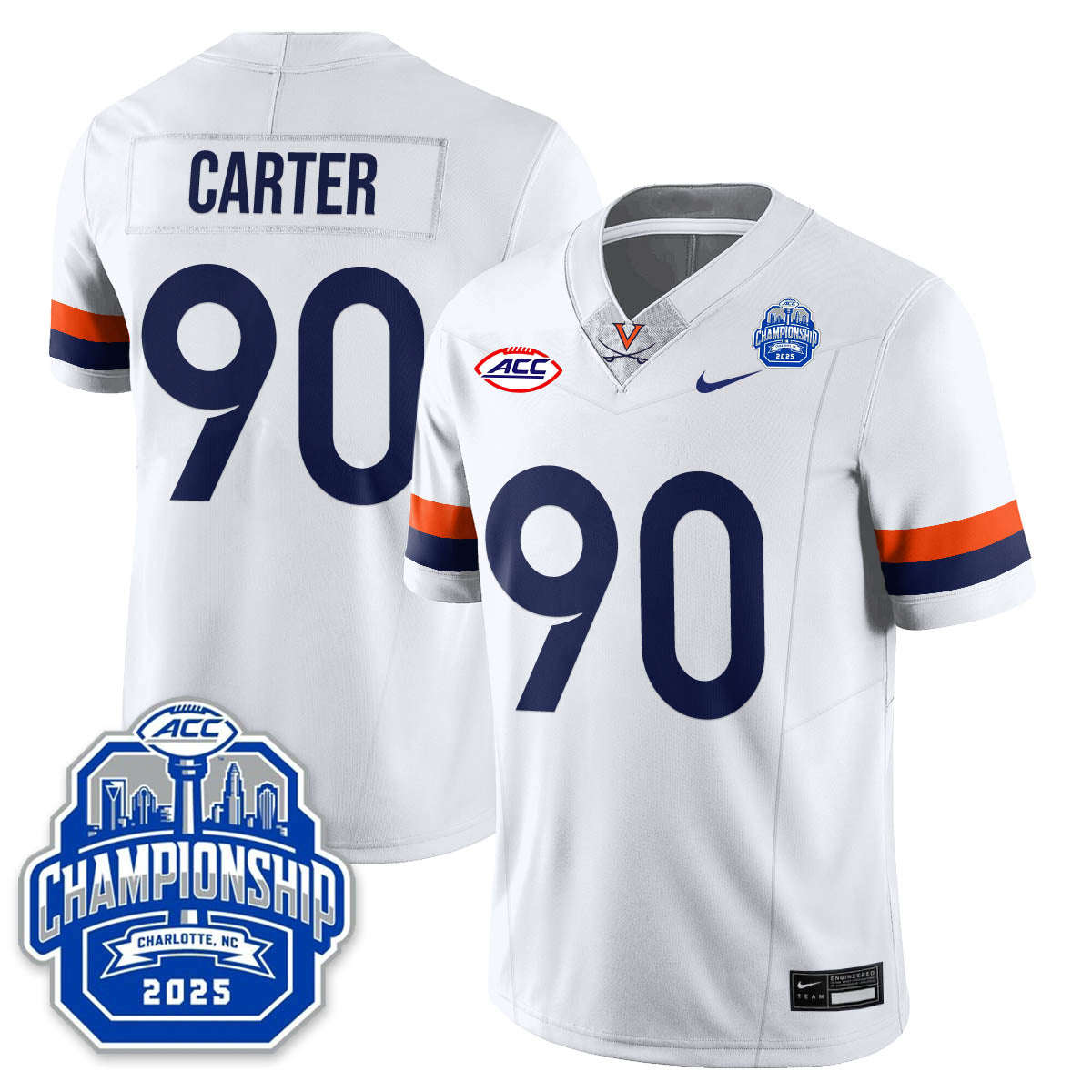 Virginia Football ACC Championship Vapor Limited Jersey