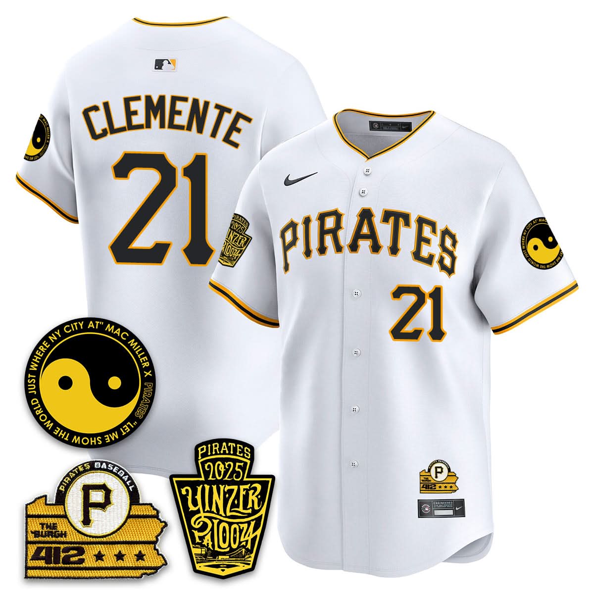 Pittsburgh Pirates Yinzerpalooza 2025 Limited Jersey - All Stitched