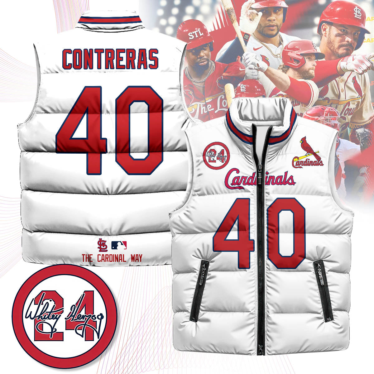 St. Louis Cardinals Unisex Puffer Vest