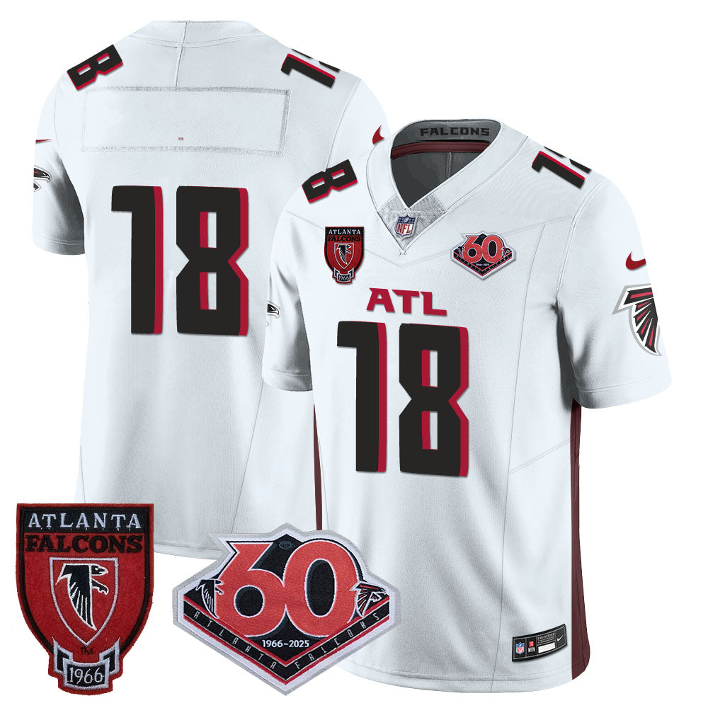 Atlanta Falcons 60th Season Vapor Limited Jersey - All Stitched