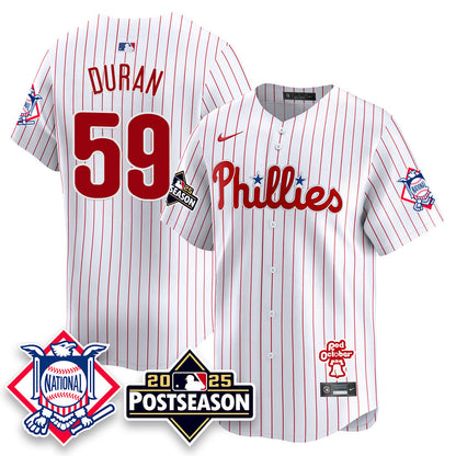 Philadelphia Phillies 2025 Postseason Jersey - All Stitched