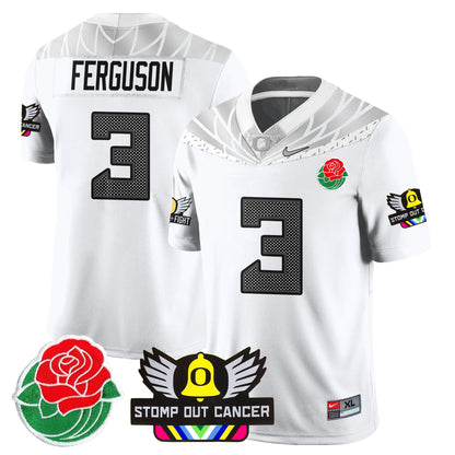 Oregon Alternate 2024 Rose Bowl Vapor Limited Jersey - All Stitched