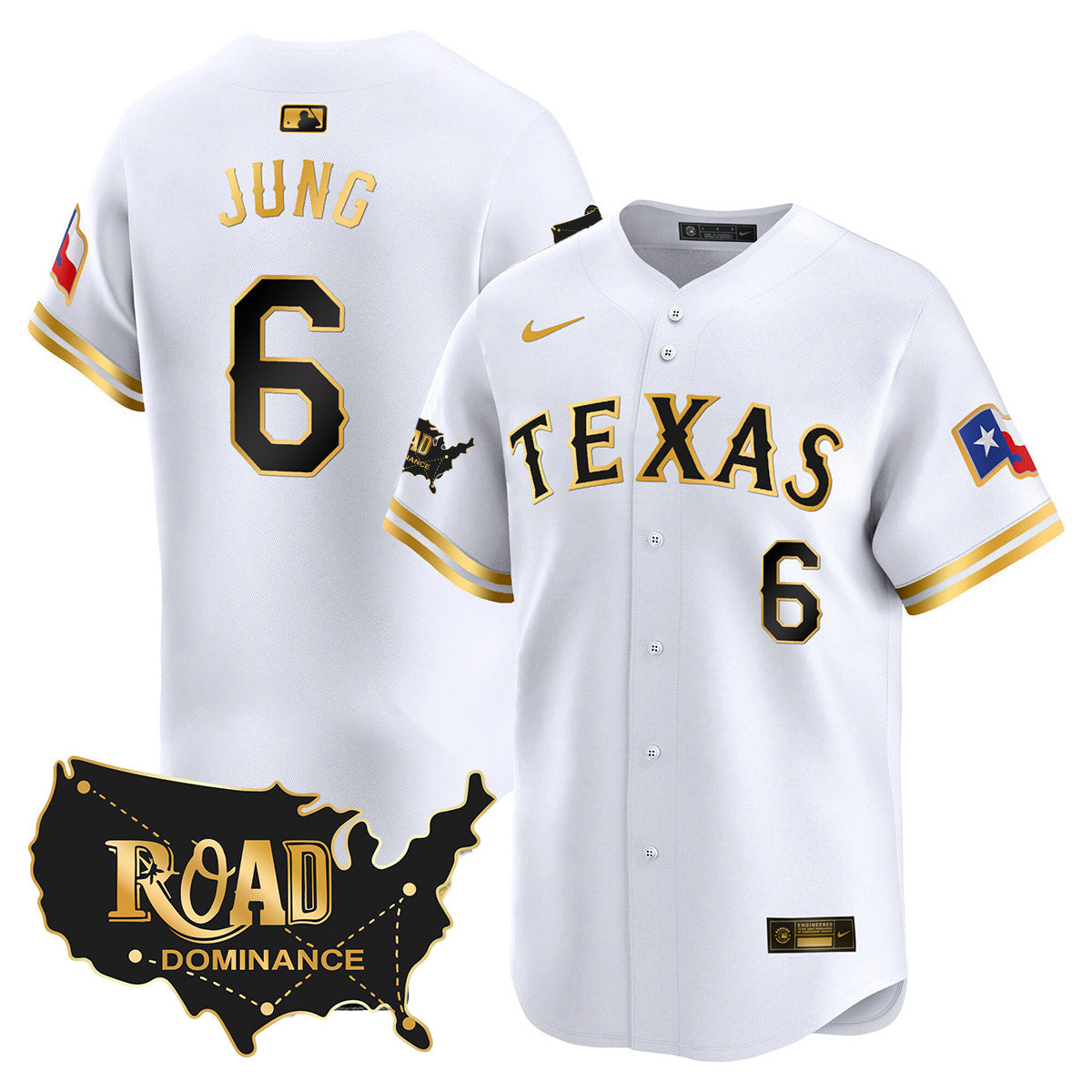 Rangers 2024 Limited Jersey TLA - Road Dominance - All Stitched