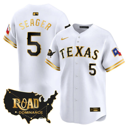 Rangers 2024 Limited Jersey TLA - Road Dominance - All Stitched