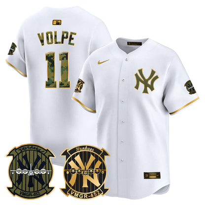 Yankees x USMC 2024 Vapor Premier Limited Jersey TLA - All Stitched