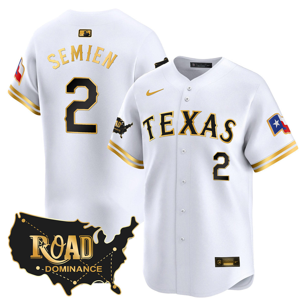 Rangers 2024 Limited Jersey TLA - Road Dominance - All Stitched