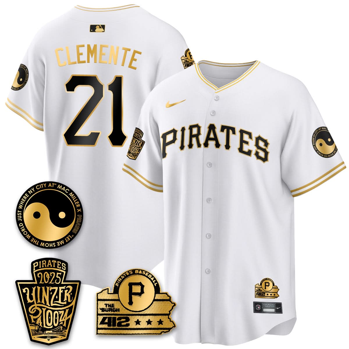 Pittsburgh Pirates Yinzerpalooza 2025 Limited Jersey - All Stitched
