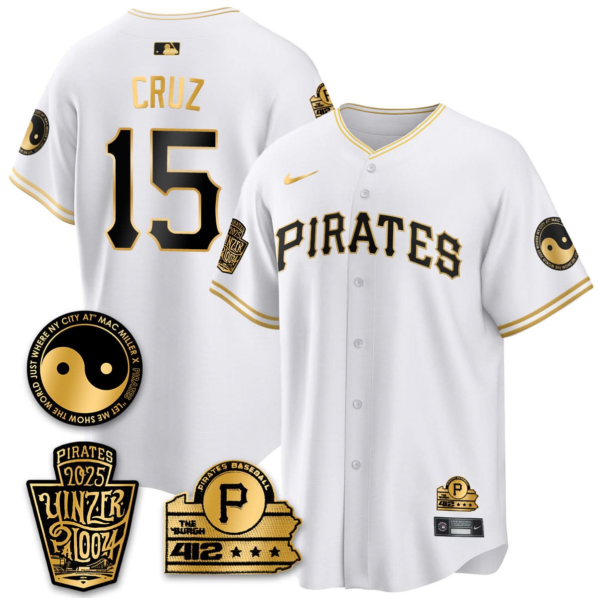 Pittsburgh Pirates Yinzerpalooza 2025 Limited Jersey - All Stitched