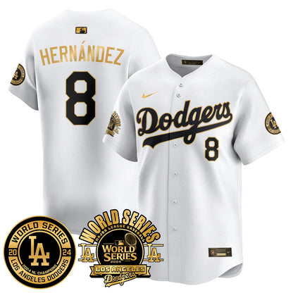 Los Angeles Dodgers World Series 2024 Jersey - All Stitched