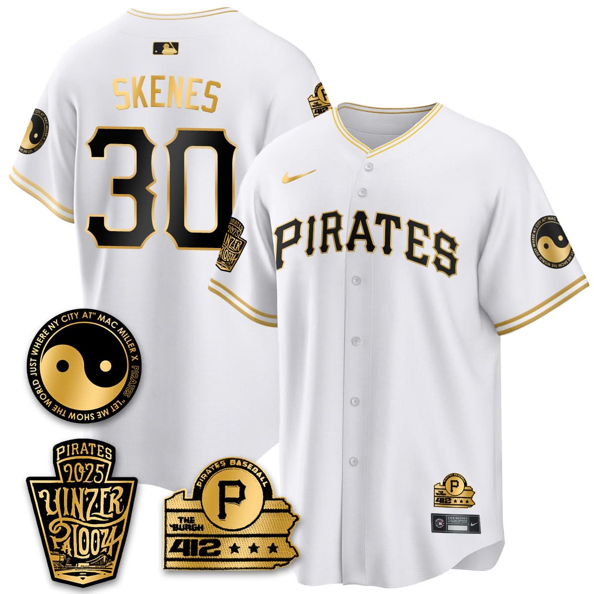Pittsburgh Pirates Yinzerpalooza 2025 Limited Jersey - All Stitched