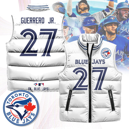 Toronto Blue Jays Unisex Puffer Vest