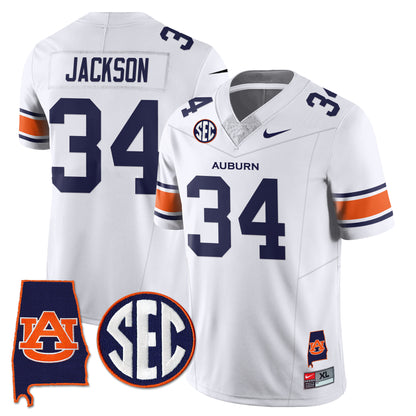 Auburn Tigers 2025 Alabama Patch Vapor Limited Jersey - All Stitched