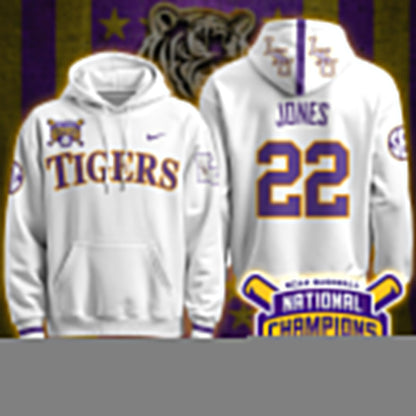 LSU Tigers 2025 World Series Champions Limited Hoodie - All Stitched