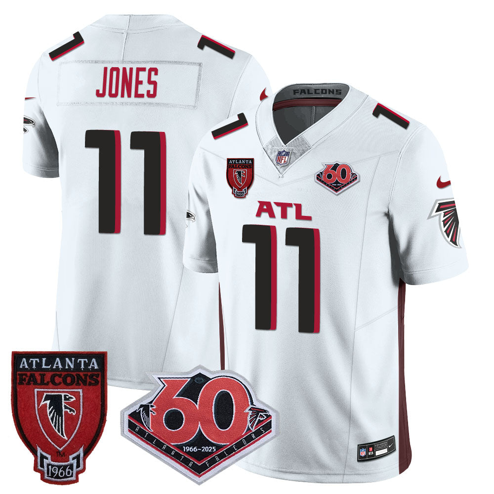 Atlanta Falcons 60th Season Vapor Limited Jersey - All Stitched