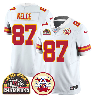 Chiefs 2024 AFC West Champs Jersey - All Stitched