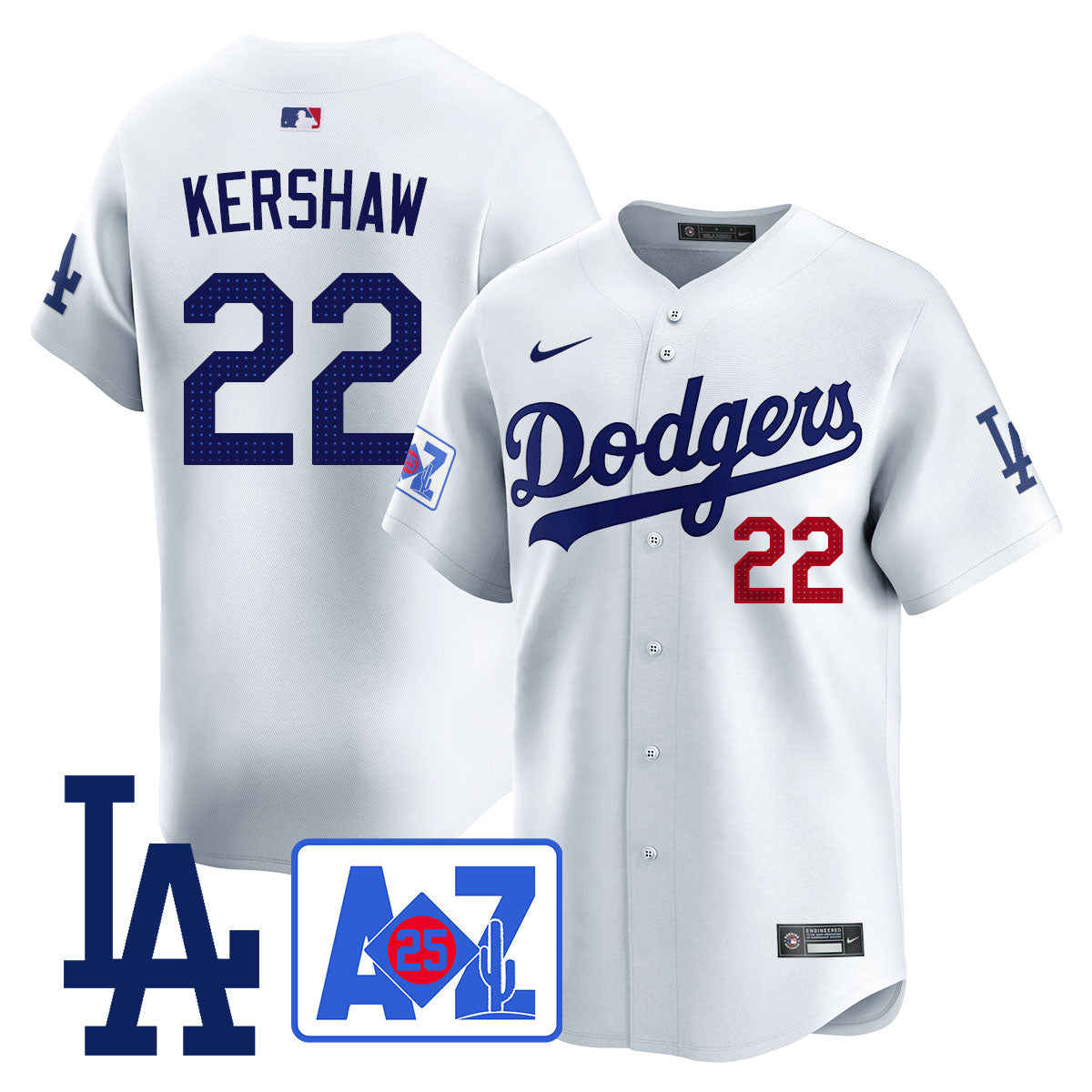 Los Angeles Dodgers 2025 Spring Training Jersey - All Stitched