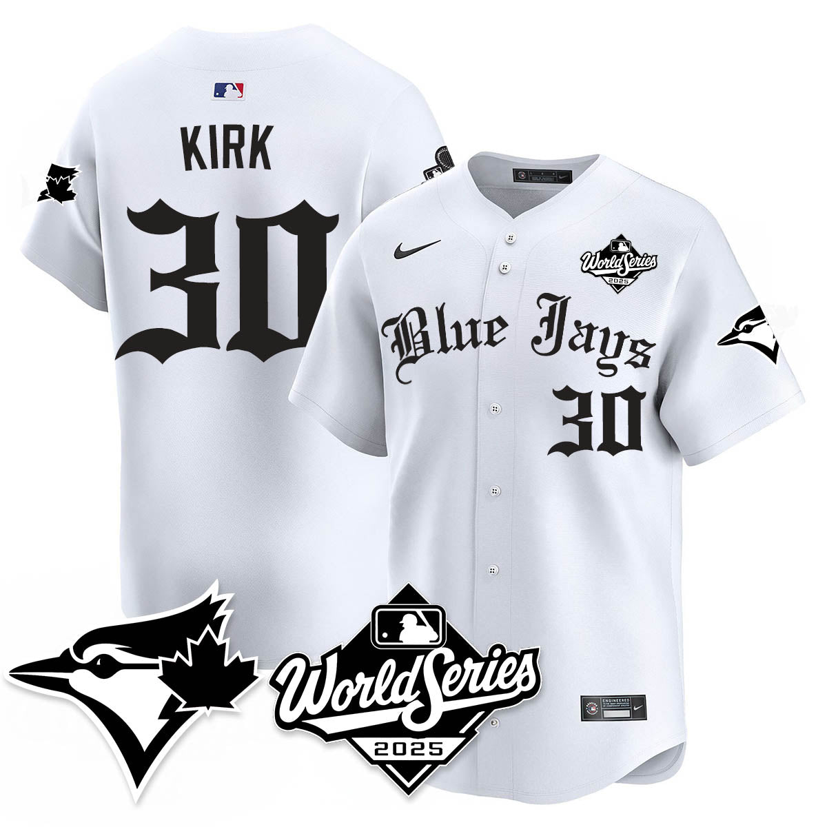 TOR Gothic 2025 World Series Jersey - All Stitched