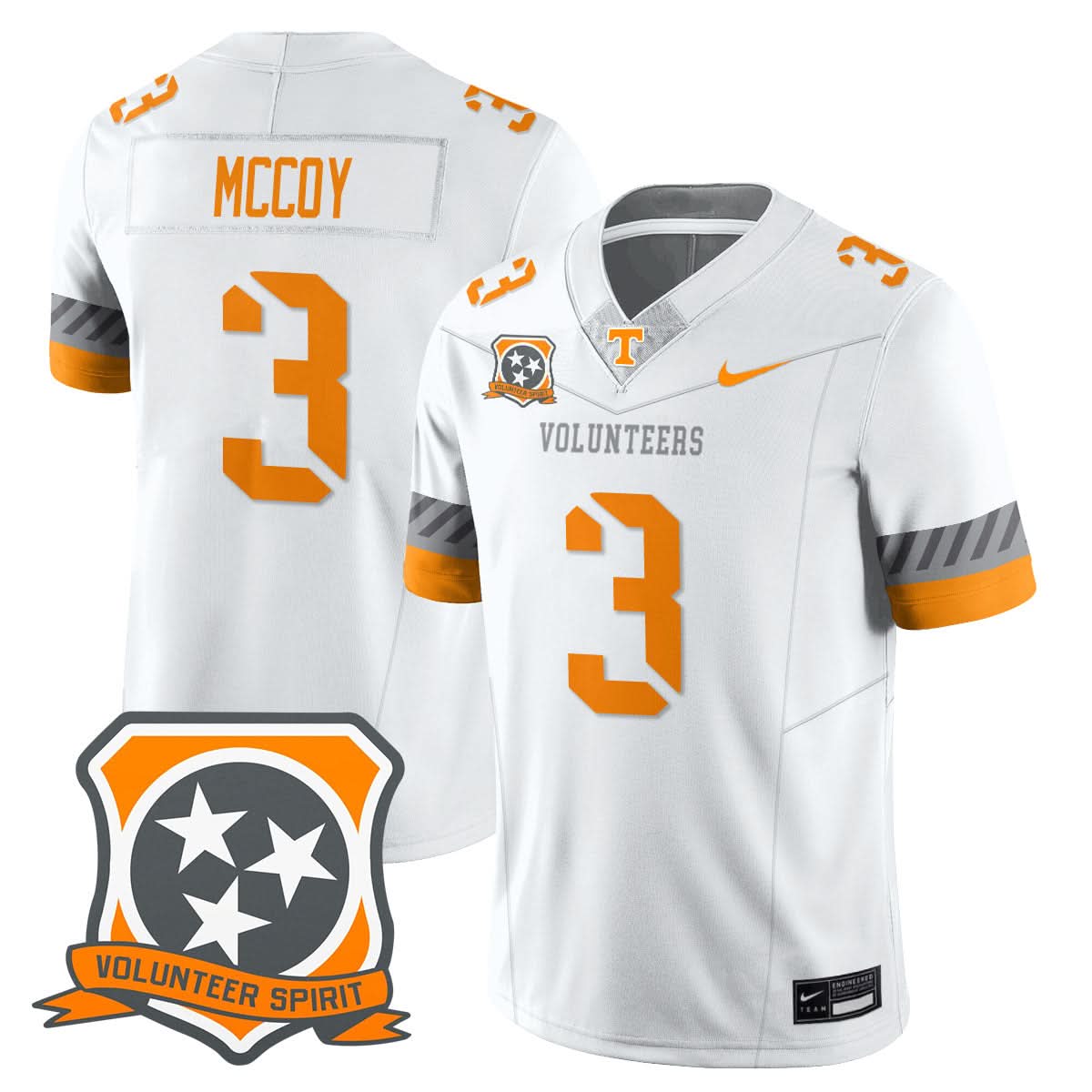 Tennessee Volunteers Football 2025 Spirit Limited Jersey - All Stitched