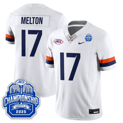 Virginia Football ACC Championship Vapor Limited Jersey