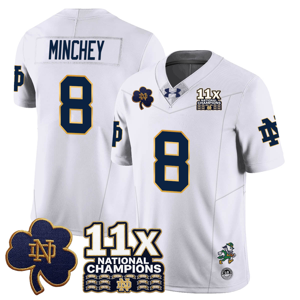 ND 11x-Time National Champions Vapor Limited Jersey