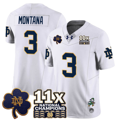 ND 11x-Time National Champions Vapor Limited Jersey